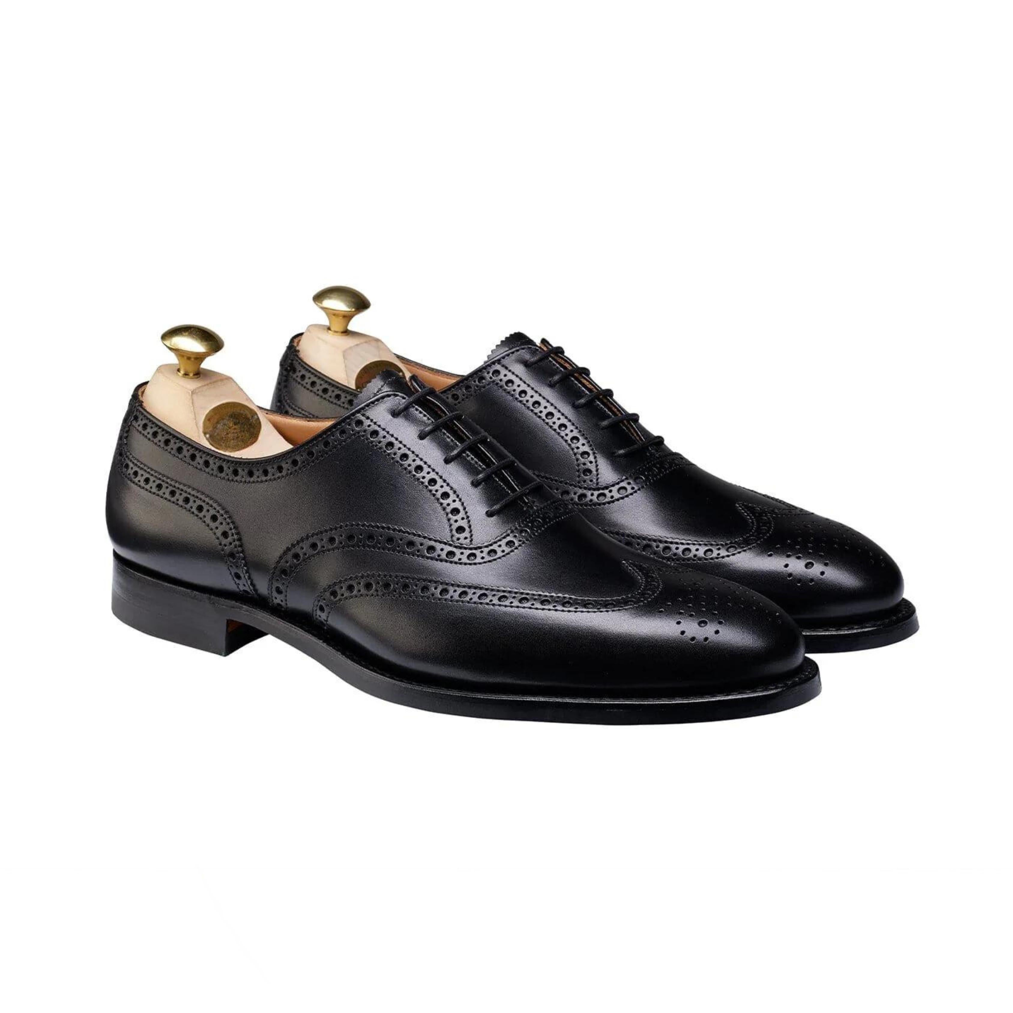 BLACK TUSCAN OXFORDS